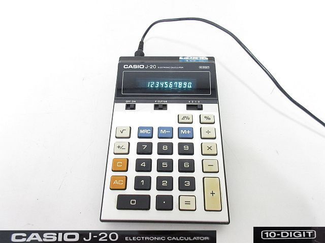 CASIO - レトロ ビンテージ 高級 名機 Casio FD-30 昭和50年代 カシオ電卓 CASIO - レトロ ビンテージ 高級 名機 Casio FD-30 昭和50年代