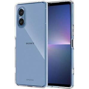 Moahsiuny For SONY Xperia 5 保護カバー クリア 透明 薄型 耐衝撃 軽量 TPU素材 324