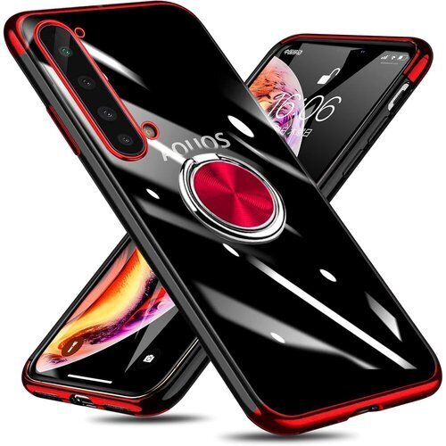 AQUOS R5G 用 ケース SH-51A SHG0 アクオス 用 ケース 赤 W-DDYX-18-06-CP 189