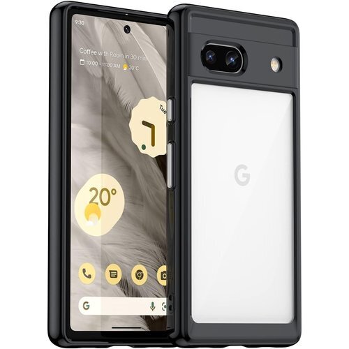 Google Pixel 7a ケース『AFINER』 収 指紋防止 擦り傷防止 レンズ保護 着脱簡単 ブラック 192