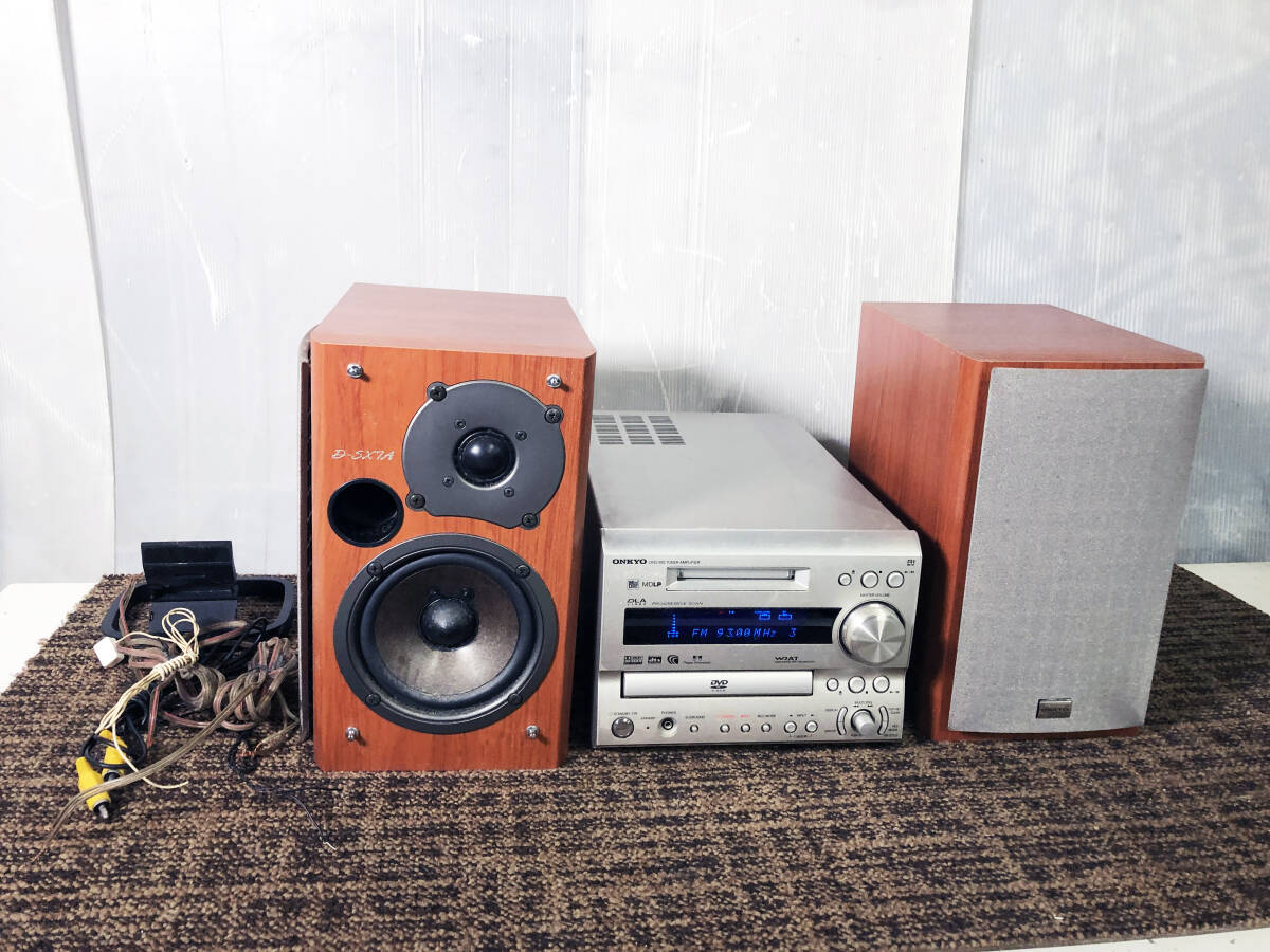 ONKYO オンキョー CD MD コンポ FR-N9TX スピーカーD-SX7 Yahoo!オークション -「onkyo d-sx7」(システムコンポ