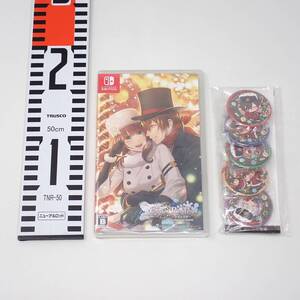 シュリンク未開封 Code:Realize -白銀の奇跡- for Nintendo Switch アイディアファクトリー 予約特典描きおろしちびキャラ缶バッジ付き