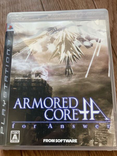PS3 アーマード コア フォーアンサー ARMORED CORE