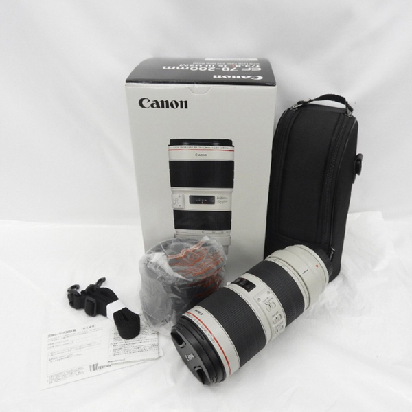 【210000円即決!送料無料】CANON キヤノン 純正 望遠ズームレンズ EF70-200mm F2.8L IS III USM 中古美品 銀箱(銀色の箱)