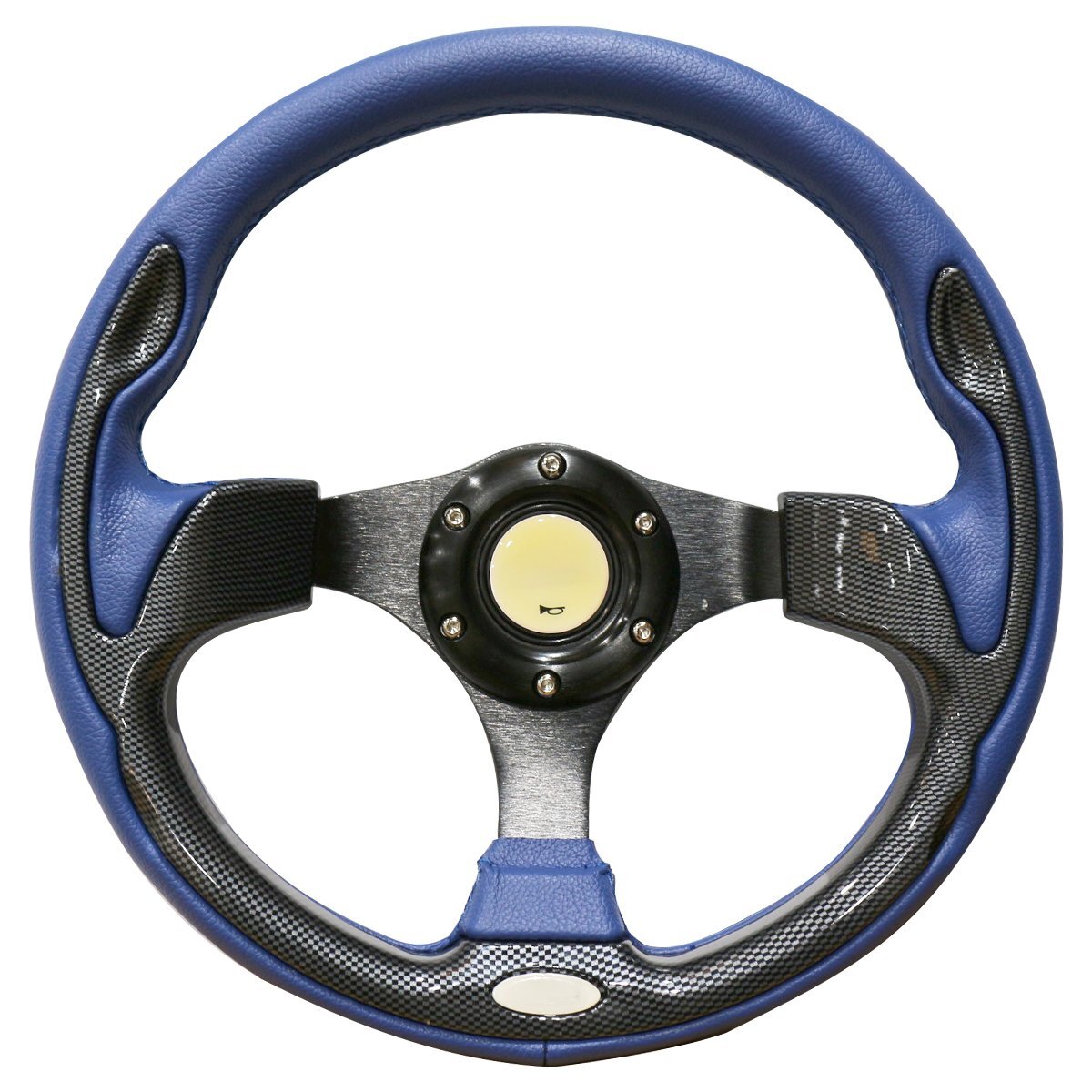 MOMO RACE Φ32 ブルー Yahoo!オークション -「momo race 32」(モモ) (ステアリング)の