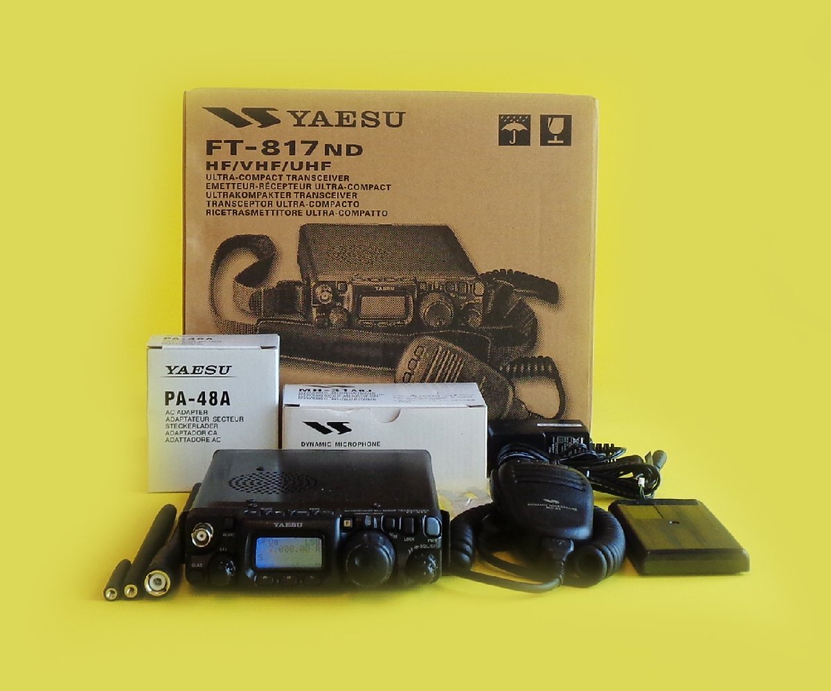 YAESU FT-817ND アマチュア無線 トランシーバー Yahoo!オークション -「ft-817」(トランシーバー) (アマチュア