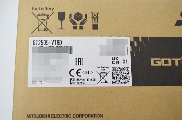 未使用 三菱電機 GT2505-VTBD タッチパネル