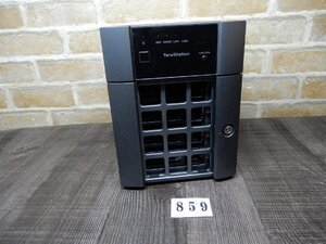 859☆BUFFALO☆TS3410DN1604★ 法人向けNAS 4ドライブ TeraStation☆鍵無し☆HD無しジャンク品