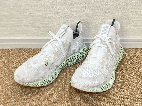 J138☆送料無料☆adidas/アディダス『CG5526 ALPHAEDGE 4D WC M サイズ 27.0CM』スニーカー アルファエッジ WHITE フットウェアホワイト