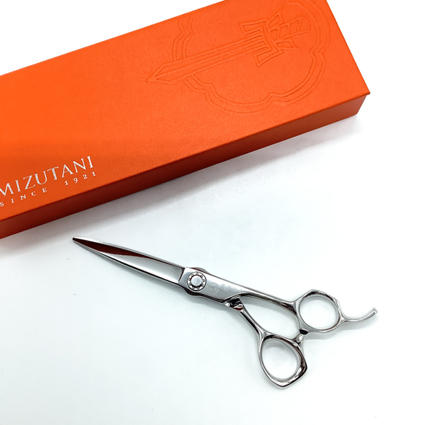 【ミズタニシザーズ ミズタニシザーMIZUTANI SCISSORS】SOLID6.0 シザー オフセット 理容 美容ハサミ 美容師 理容師6インチ 中古 sc2199
