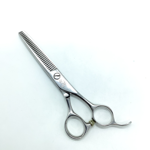 【ヒカリシザーズHIKARI光シザーHIKARI SCISSORS】6032 シザー セニング 美容ハサミ すきばさみ 美容師 理容師 約40% 6インチ 中古 sc2313