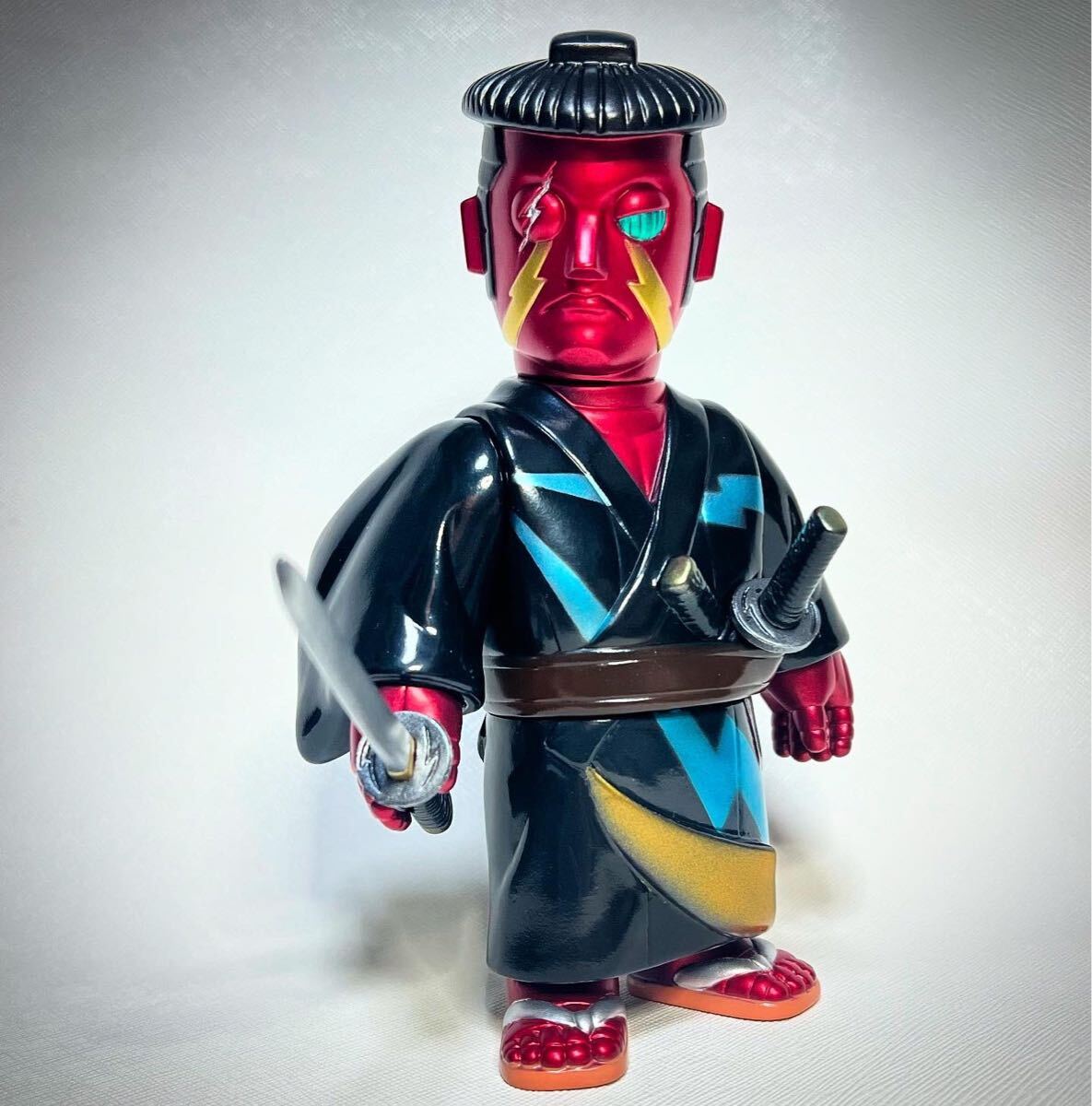 samuraidoll 子連れロボ 一刀斎と青二斎 サムライドール お面付き Yahoo!オークション -「サムライドール」(フィギュア) の落札