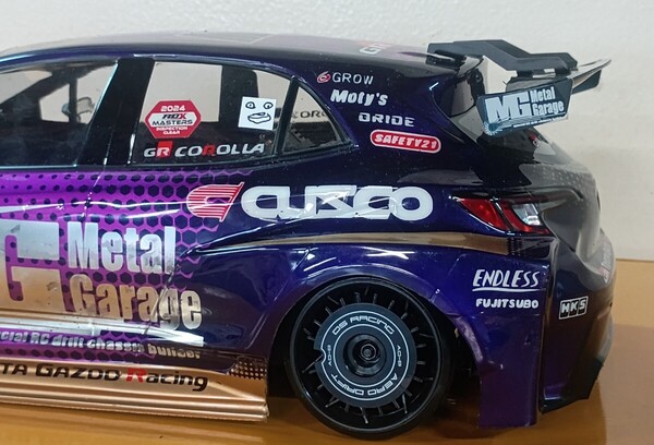 ハッチバックウイングステーLow メタルガレージ GR カローラ ヤリス