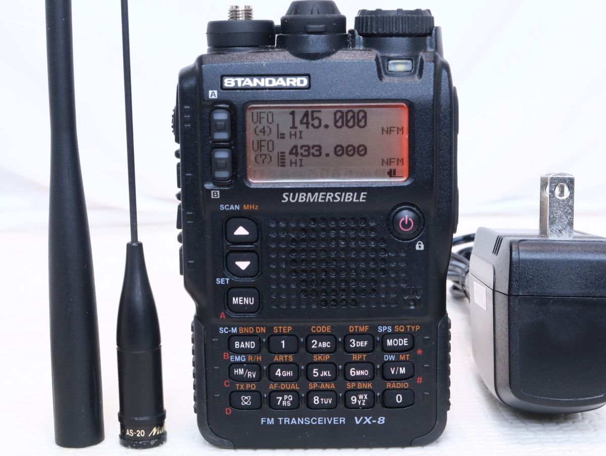 STANDARD 3バンド FMトランシーバー VX-8 中古品です。 2025年最新】Yahoo!オークション -vx-8 アマチュア無線の中古品