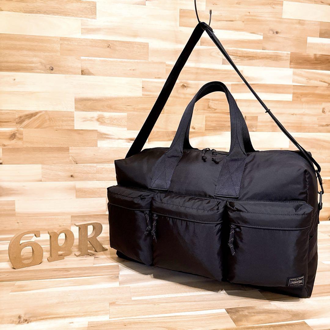美品　ポーター　タンカー　ダッフルバッグL　ボストンバッグL　ドラムバッグ　黒 TANKER(タンカー) BOSTON BAG(L) | 吉田カバンホームページ