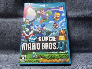 Wii U☆New スーパーマリオブラザーズ U☆極美品・新品・未開封品・即決有
