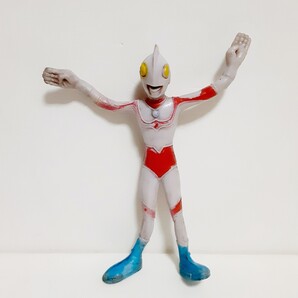 マルカ ウルトラマン ソフビ ジャンク MARUKA 円谷プロ 人形 当時物 昭和 レトロ ソフトビニール ゴム フィギア