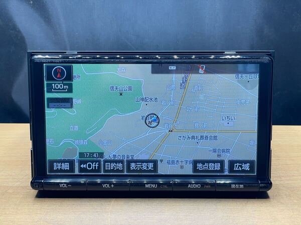 9トヨタ純正メモリーナビ NSZT-Y66T 地図データ2018年チェックok CD DVD Bluetooth SD TV