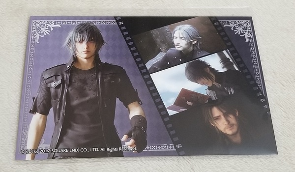ファイナルファンタジー15 列島横断2周年ツアー アニメイト 限定特典 ポストカード ノクティス FF15 非売品 FINAL FANTASY