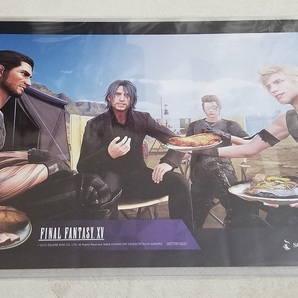 スクエニカフェ 限定 FF15 ランチョンマット 第7弾 ノクティス イグニス グラディオ プロンプト 非売品 FINAL FANTASY SQEX Caf