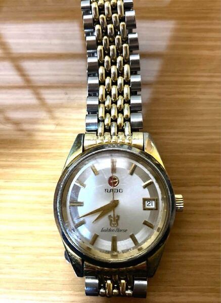 RADO Golden Horse 自動巻き腕時計 ラドーゴールデンホース 動作良好 メンテナンス済み良品【送料無料 匿名配送 スピード配送手続き】