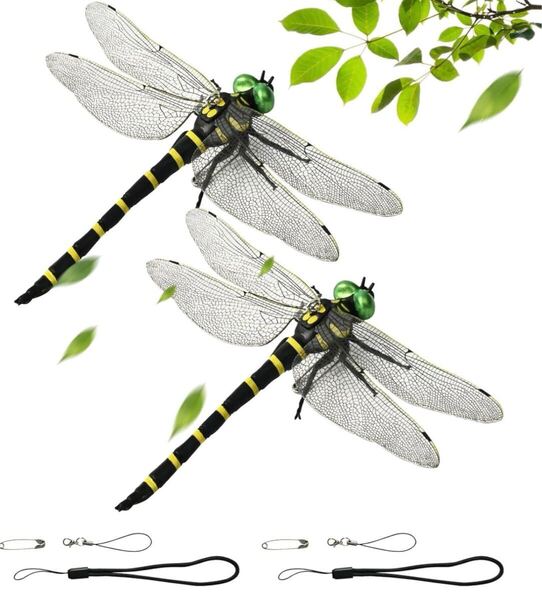 特大 オニヤンマ 16cm 虫除け 鬼やんま君 トンボ 昆虫 バルコニーアウトドア キャンプ 釣り おにやんま 箱付き 2個