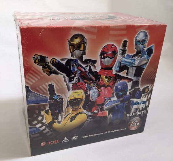 送料無料!特命戦隊ゴーバスターズ DVD 12枚セット (海外版)