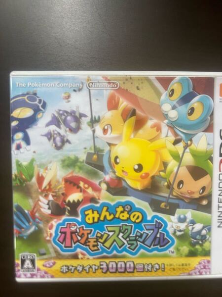 みんなのポケモンスクランブル 3DS 任天堂 ゲームソフト Nintendo3DS