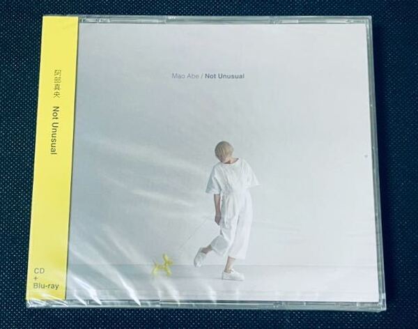 ◆新品未開封 阿部真央【 Not Unusual / PCSC限定盤 】2CD+Blu-ray / ブルーレイ