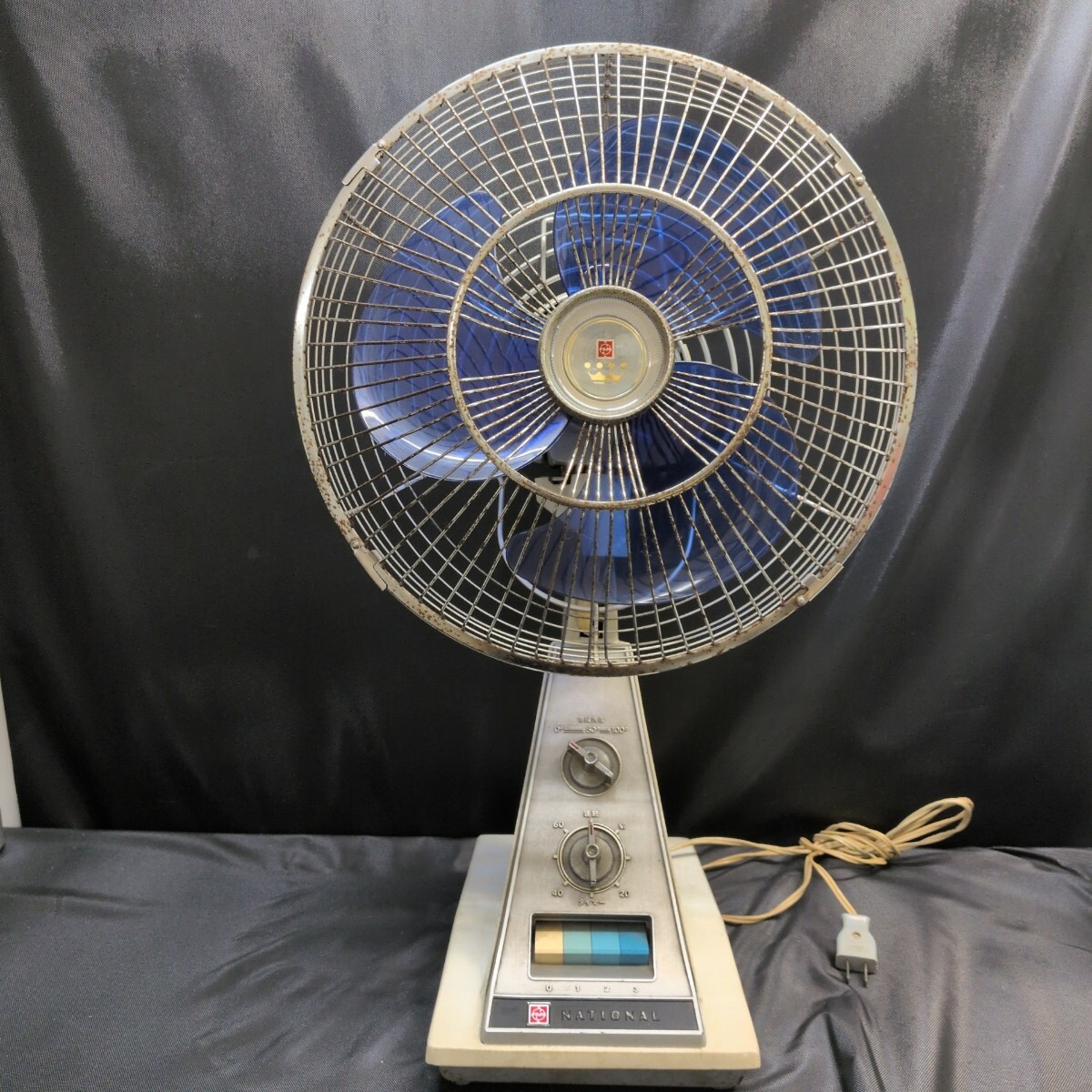 扇風機 昭和レトロ ナショナル 20cm ペットファン 扇風機 昭和レトロ ナショナル 20cm ペットファン 扇風機 昭和