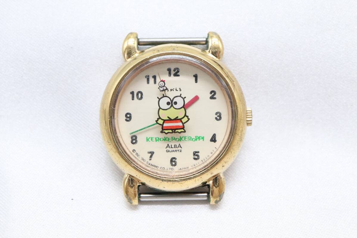 激レア！コンパクトサイズ けろけろけろっぴ 置き時計 １９８８年、１９９０年 激レア！コンパクトサイズ けろけろけろっぴ 置き時計 1988