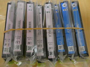 エプソン EPSON 純正 インクカートリッジ 80シリーズ 2色8個セット (ICC80L ICLM80L) 新品 送料無料