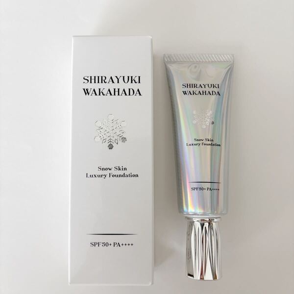 白雪若肌 薬用リンクルケア 美白 リキッドファンデーション 26g SPF50 カバー力とキープ力の高いリキッドファンデ 定価11000円
