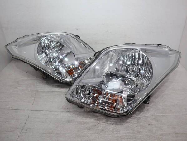 キレイ 破損なし HID 【コーティング済】 車検◯ キセノン レベライザー KOITO 100-59193 BR67-11 ワゴンR MH23S MJ23S ヘッドライト 左右