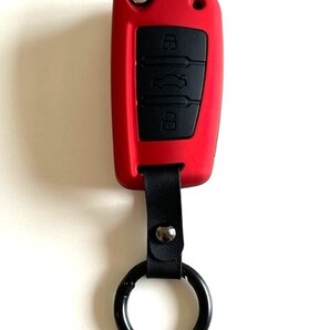 マッド赤 スマートキーケース アウディ ジャックナイフ 軽い剛性硬度 耐衝撃性1