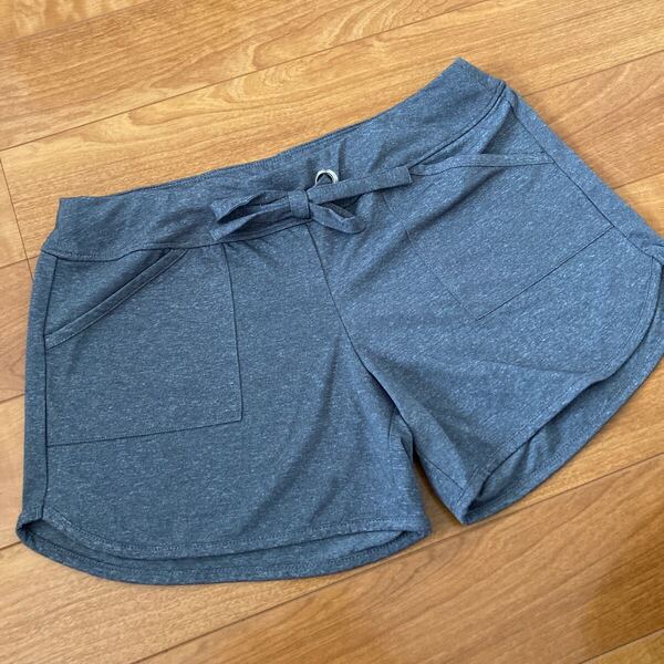 オーシャンパシフィック Mサイズ グレー ボードショーツ サーフショーツ 水着 ショートパンツ ハーフパンツ 無地
