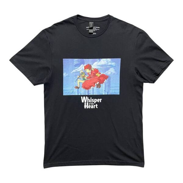 海外版 公式 オフィシャル スタジオジブリ 映画 Whisper of the Heart 耳をすませば Tシャツ メンズS スノーマン 岩本照さん着用 BA4360