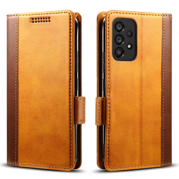 Galaxy A53 5G SC-53C SCG15 レザーケース●Brown