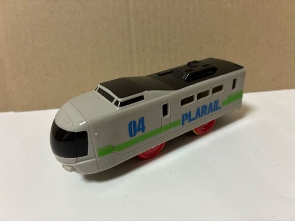 【プラレール】イベント車両 プラレール博 グレー 黄緑 04 動力車 訳あり