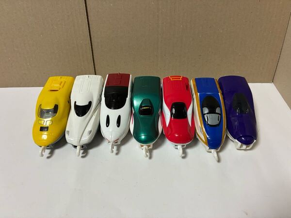 【プラレール】マック ハッピーセット 新幹線 はやぶさ ドクターイエロー かがやき E8 こまち のぞみ 800系 マクドナルド