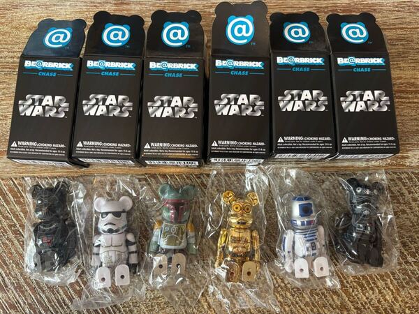 ベアブリック /BE@RBRICK CHASE スターウォーズ/STAR WARS ノーマル6種セット(メディコムトイ・フィギュア)