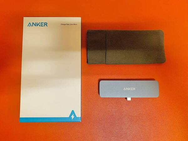 【美品】Anker PowerExpand Direct 6-in-1 USB-C PD メディア ハブ iPad用【送料無料】