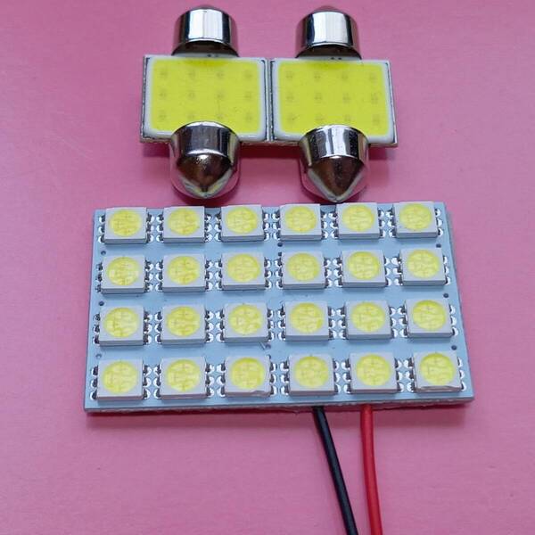 JF1 JF2 NBOX (N-BOX) カスタム 前期 爆光!T10 LED ルームランプ 3点セット ホワイト ホンダ /t31/s24
