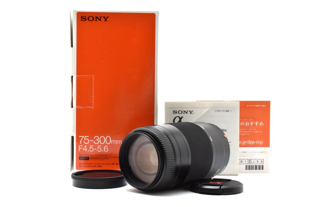 Yahoo!オークション -「sony 75-300mm f4.5-5.6」の落札相場