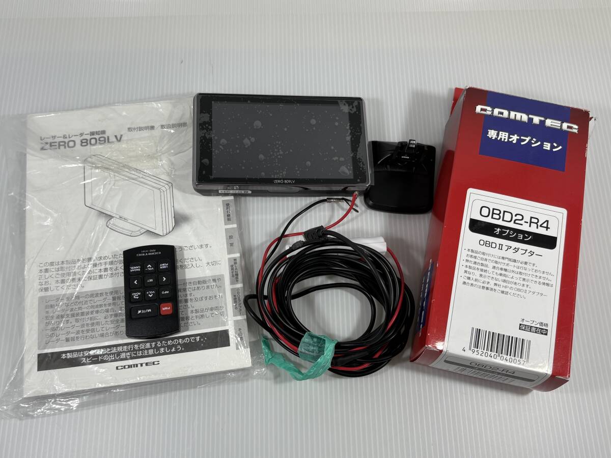 美品コムテック ZERO 809LV 中古レーダー探知機 Yahoo!オークション -「コムテックzero809lv」(本体(GPS搭載