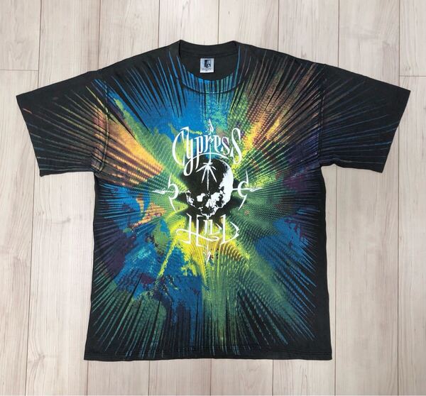 Cypress Hill Vintage Raptee GEM 90s XL サイプレスヒル ビンテージ ラップTシャツ ブラック 黒 ラップT バンドTシャツ バンT nyhc