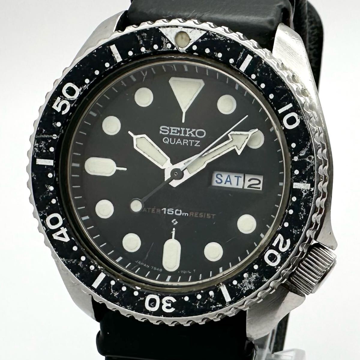 SEIKO セイコー ダイバー 7548-7000 クォーツ ジャンク Yahoo!オークション -「seiko 7548-7000」(アクセサリー、時計
