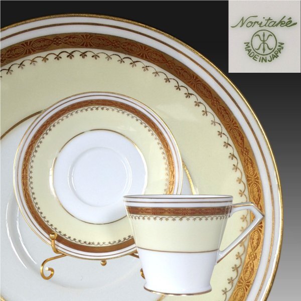 【希少】オールドノリタケ アールヌーボー様式 風景紋 シュガーボウル クリーマー 希少】オールドノリタケ アールヌーボー様式 風景紋 シュガー