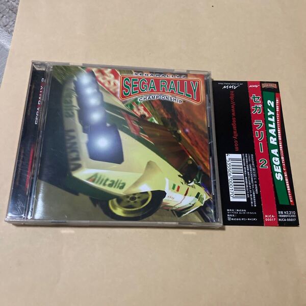 送料無料 レア 帯付 セガラリー2 チャンピオンシップ サウンドトラック SEGA RALLY 2 CHAMPIONSHIP SoundTrack サントラ SS セガサターン