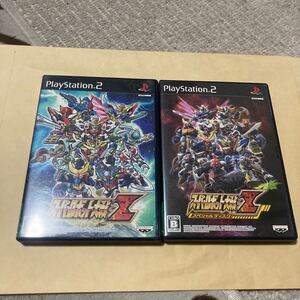 送料無料 PS2 2本セット スーパーロボット大戦Z スペシャルディスク PlayStation2 プレイステーション2 PS2ソフト SUPER ROBOT WARZ Z